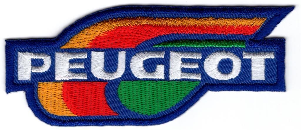 Peugeot stoffen opstrijk patch embleem #2, Verzenden, Nieuw