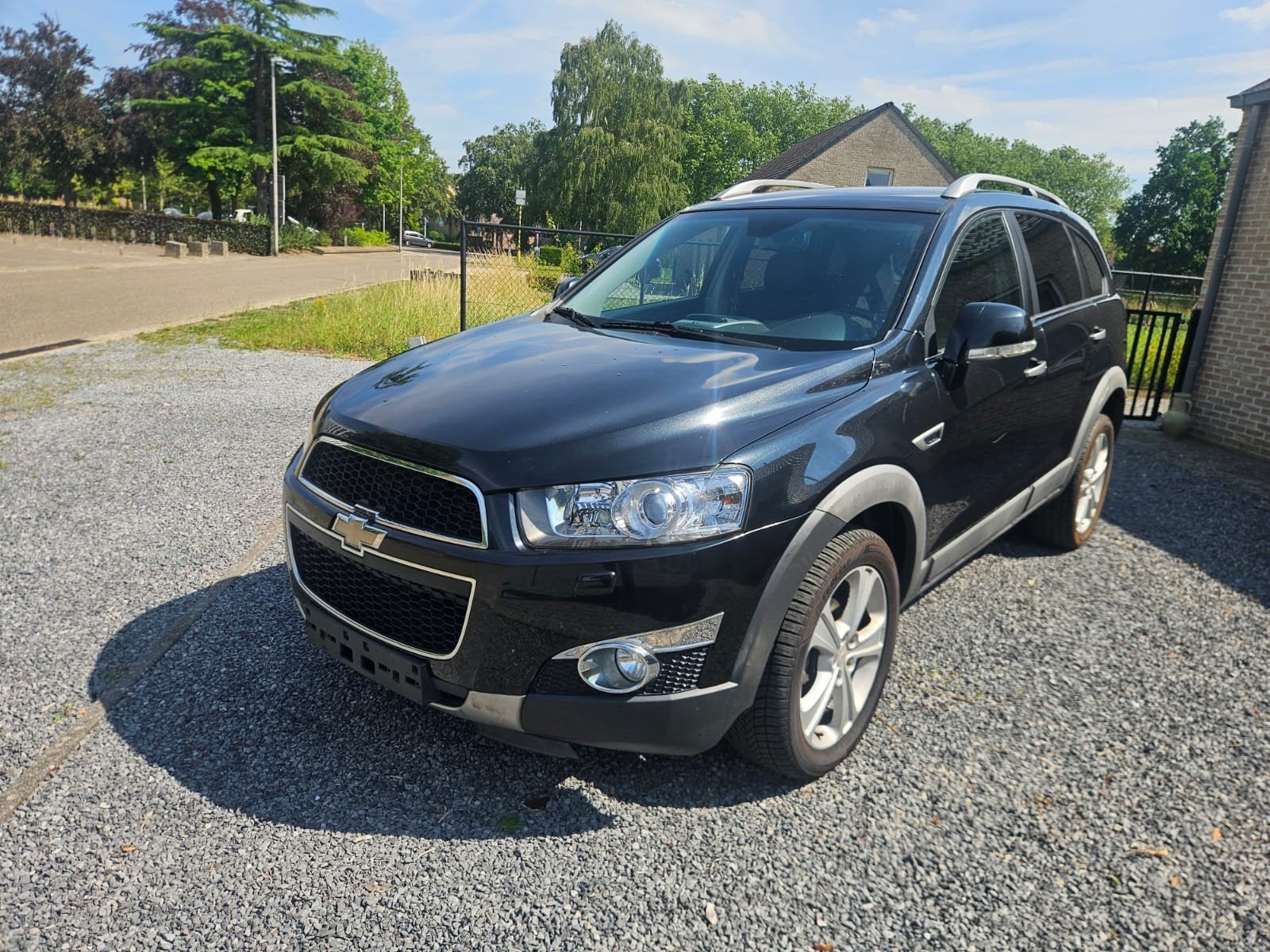 Chevrolet captiva lichtevracht diesel 4x4  136dkm gekeurd, Auto's, Euro 5, 135 kW, Zwart, Particulier