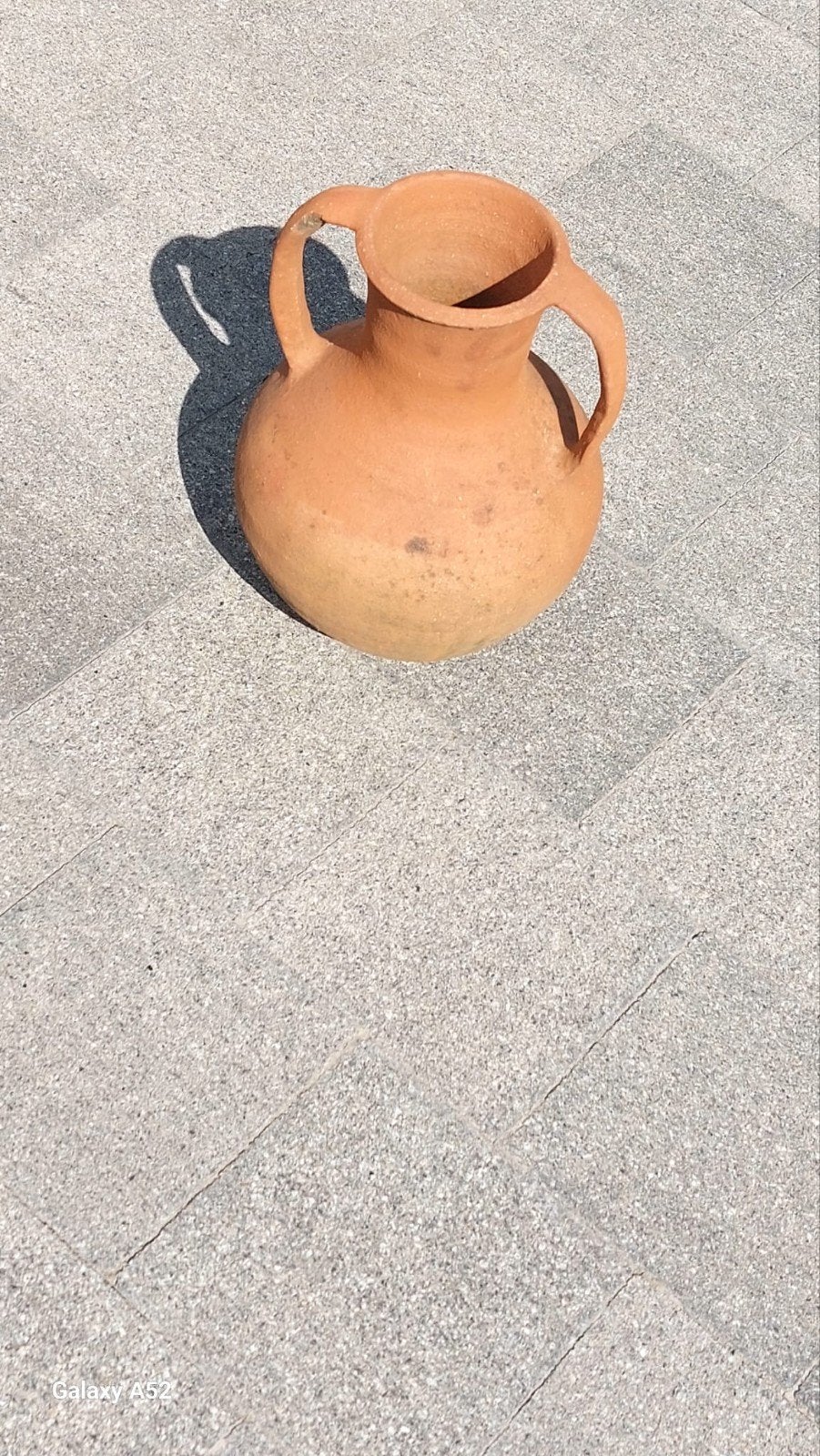 terracotta kruik, Ophalen