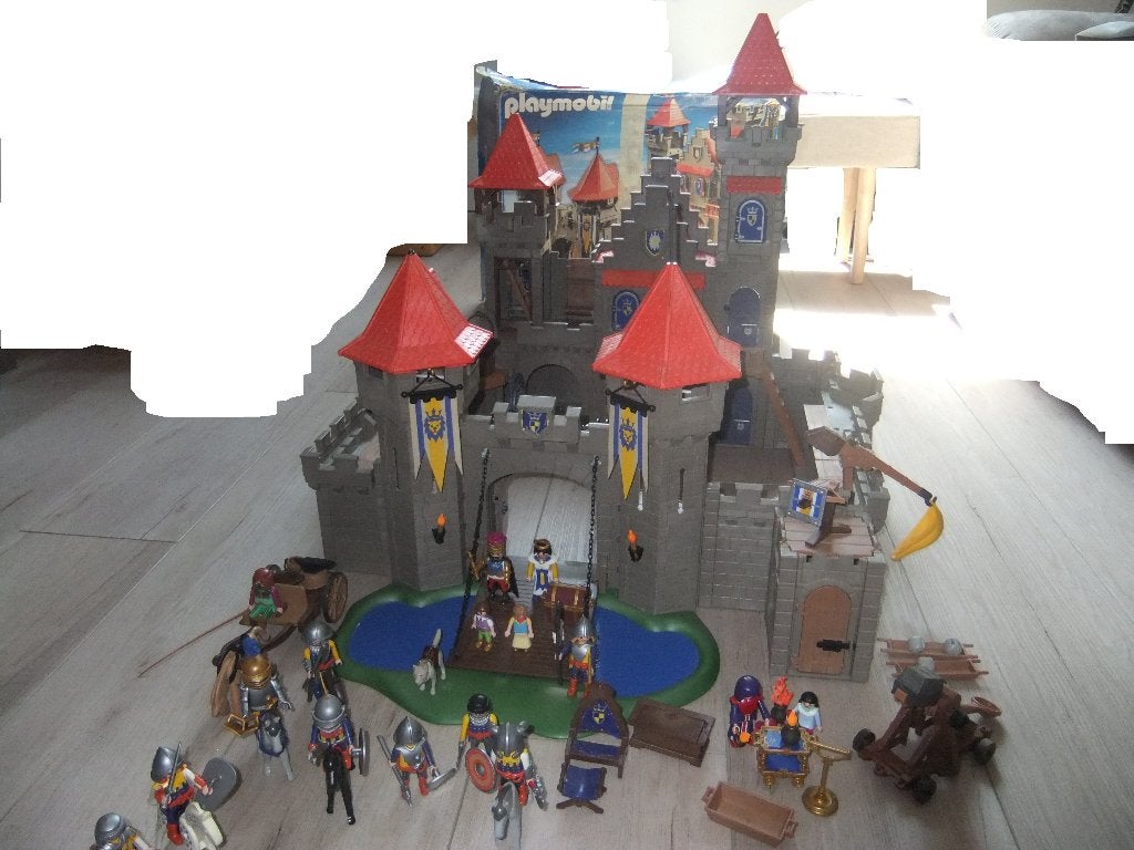 Playmobil Groot koningskasteel – 3268, Enlèvement, Utilisé, Ensemble complet