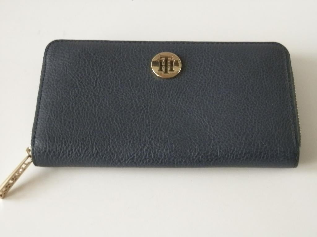 Tommy Hilfiger portemonnee., Handtassen en Accessoires, Portemonnees, Ophalen of Verzenden, Zo goed als nieuw, Blauw, Overige merken