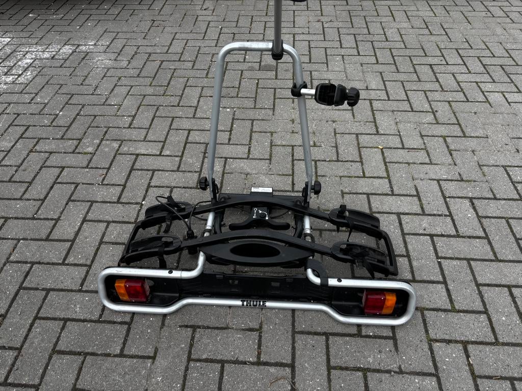 Thule fietsendrager EuroRide941, Autos : Divers, Porte-vélos, Enlèvement, 2 vélos, Utilisé, Support d'attelage