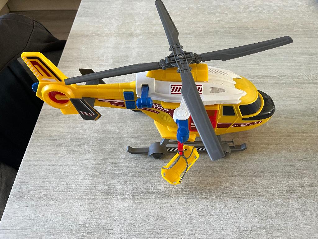 Helikopter, Kinderen en Baby's, Speelgoed |Speelgoedvoertuigen, Ophalen of Verzenden, Zo goed als nieuw