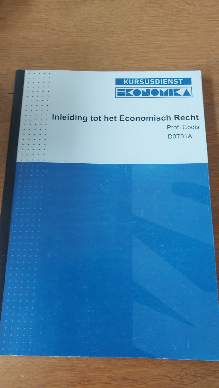 Boek - TEW: Inleiding tot het Economisch Recht - nieuw!, Boeken, Ophalen, Nieuw, Prof. Cools