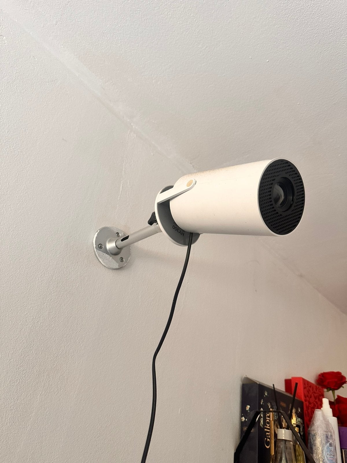 HY300 Mini projector/beamer-wit, Ophalen, Zo goed als nieuw