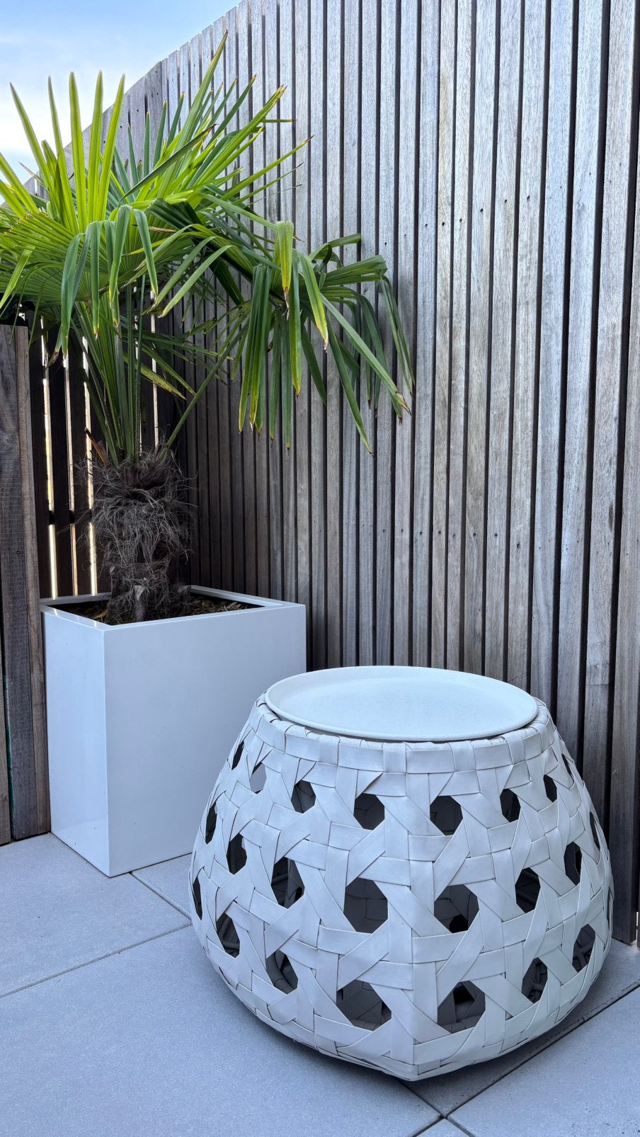 B&B Italia (Table d'appoint design) 65 diam, Enlèvement, Table