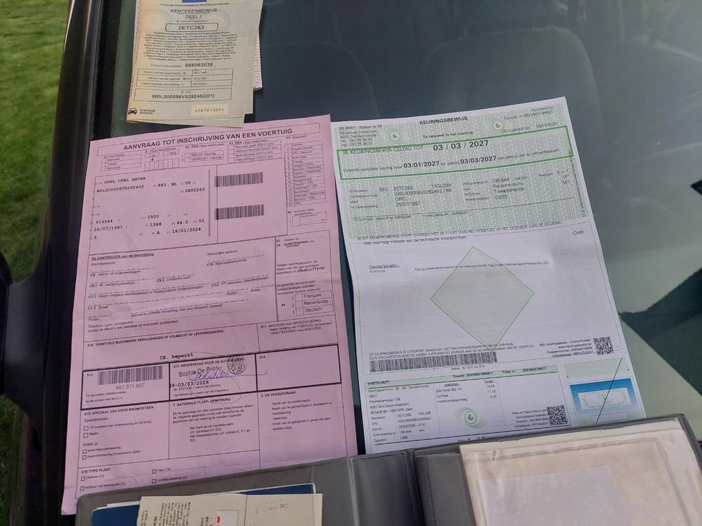 Gekeurd voor verkoop Klaar opel astra 1.4benzine 130000km, Auto's, Bedrijf, Te koop, Astra