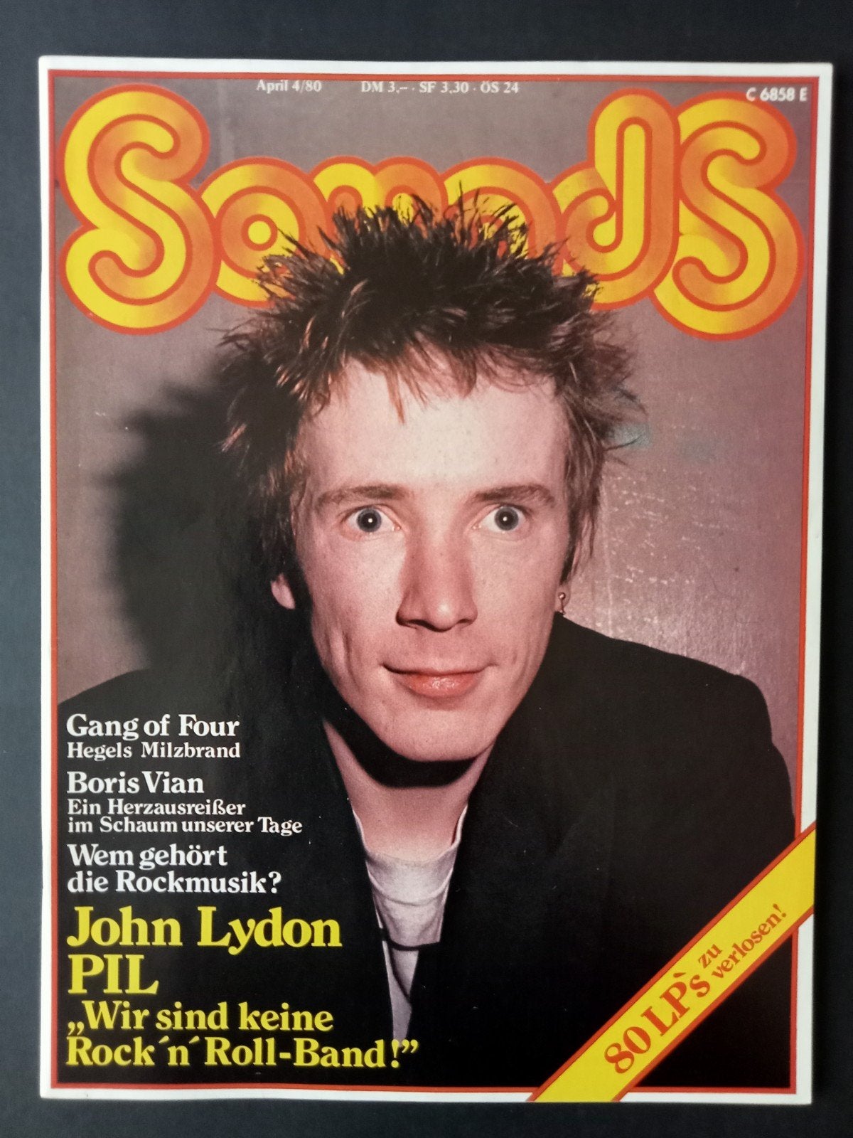 Pil, Sounds magazine 1980 Duits