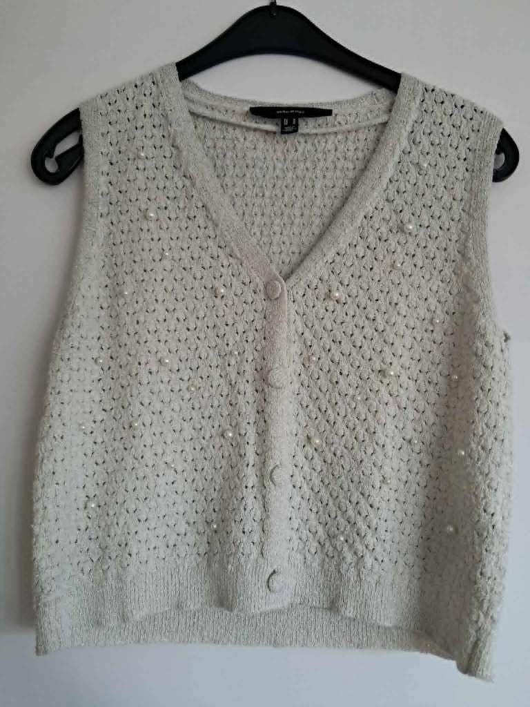 Top Vero Moda maat M, Kleding | Dames, Topjes, Maat 38/40 (M), Vero Moda, Beige, Ophalen of Verzenden