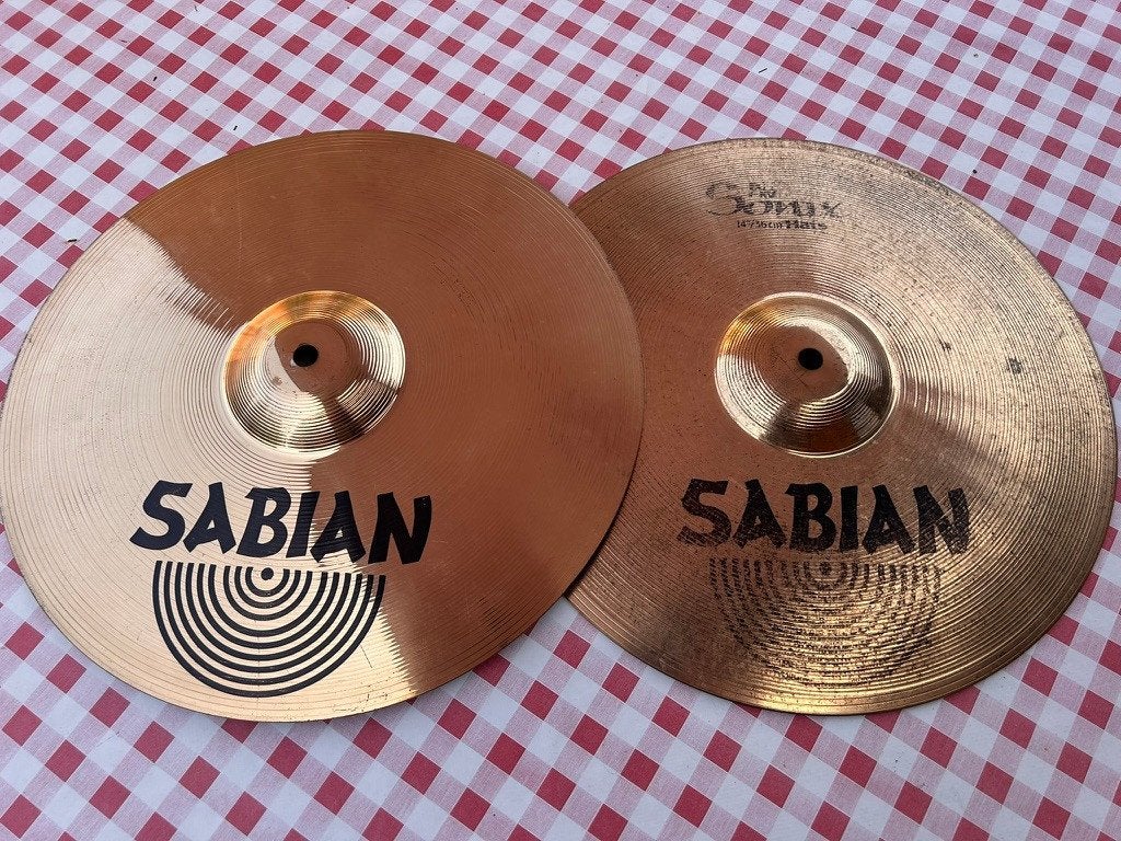14” hihat sabian pro sonix, Enlèvement ou Envoi, Utilisé, Autres marques