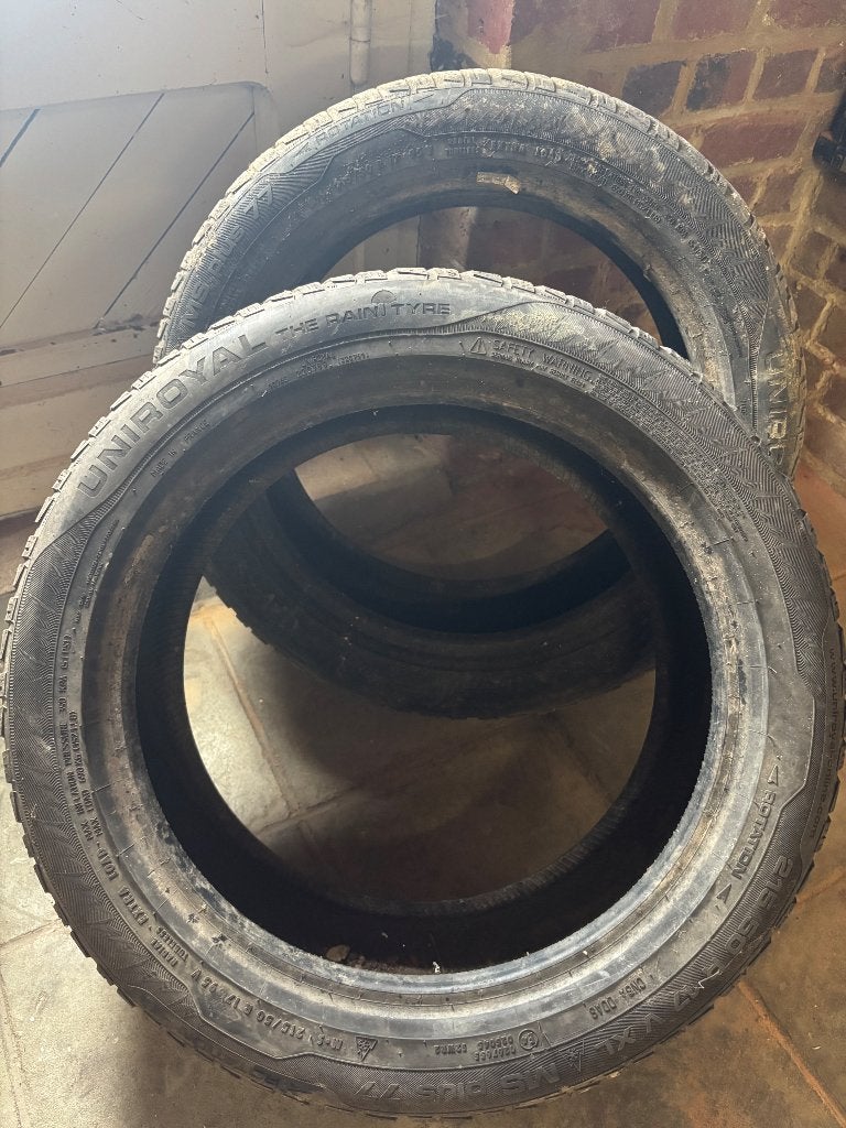 Pneus 215/50r17 95v, Véhicule de tourisme, Enlèvement, Utilisé, Pneus hiver