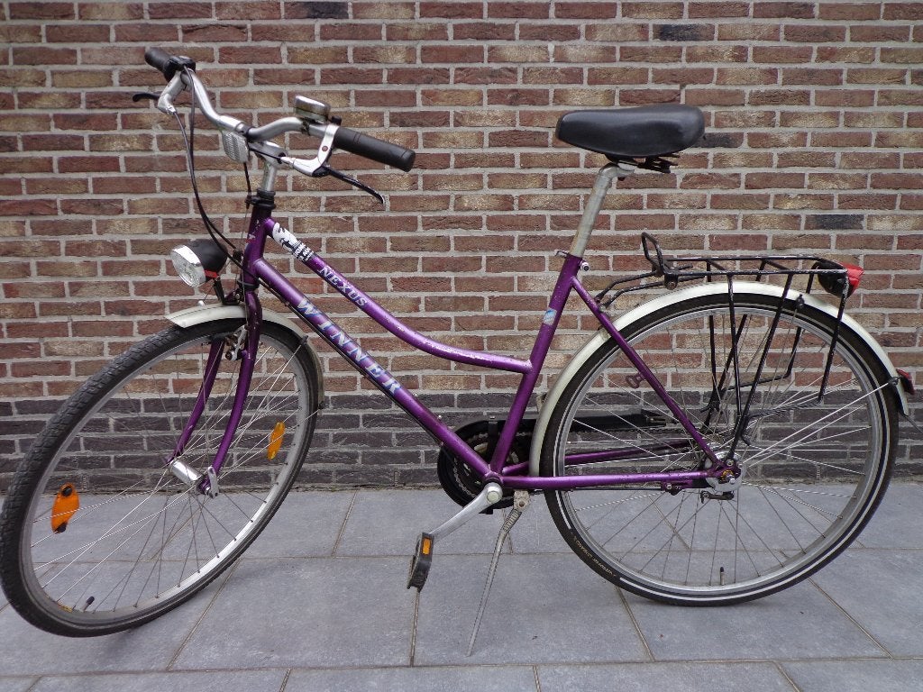 damesfiets, Vélos & Vélomoteurs, Enlèvement, Utilisé, Frein à tambour, Vitesses