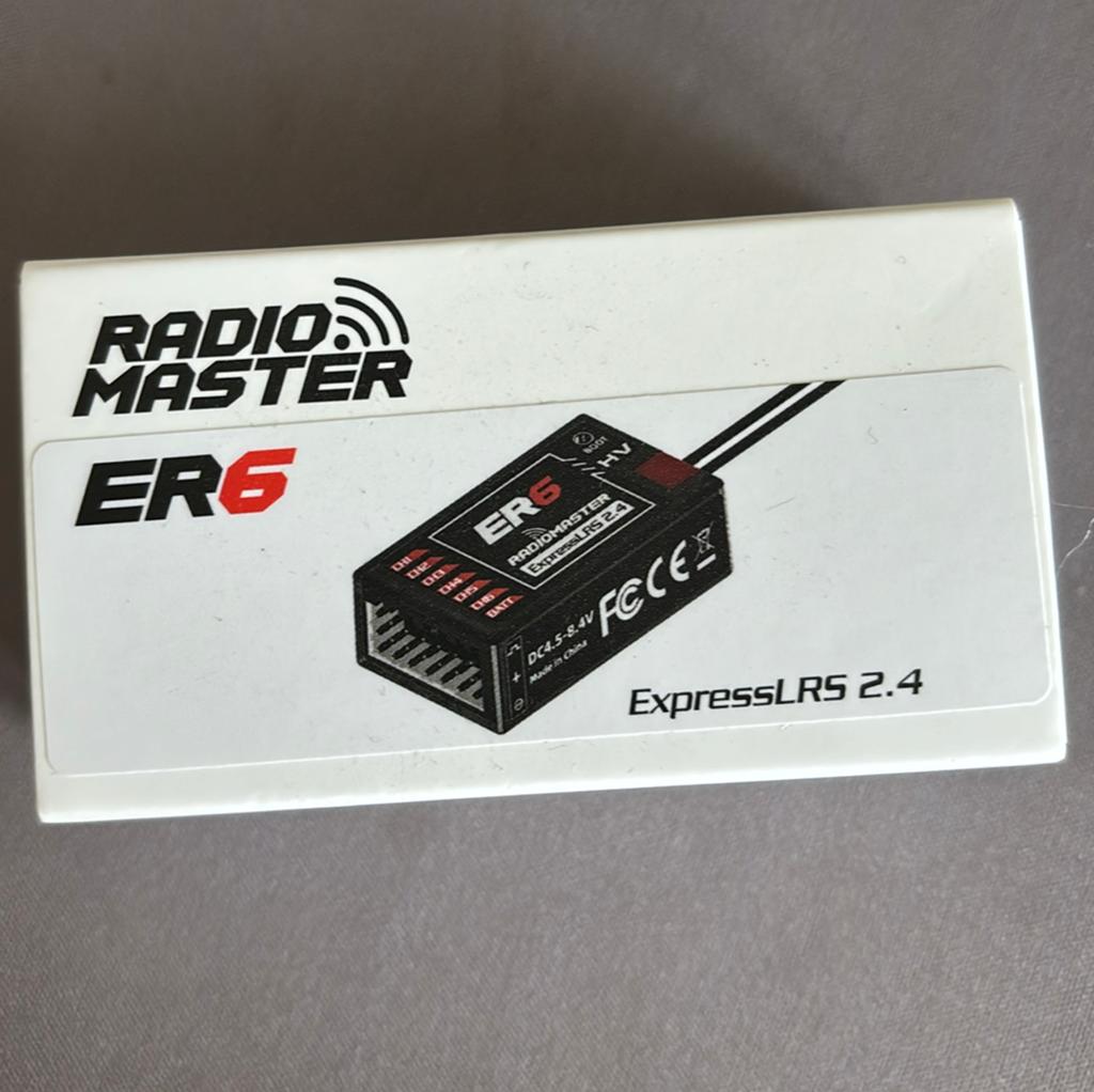 Radiomaster ER6 ontvanger - nieuw ELRS, Hobby en Vrije tijd, Modelbouw | Radiografisch | Vliegtuigen, Ophalen, Nieuw