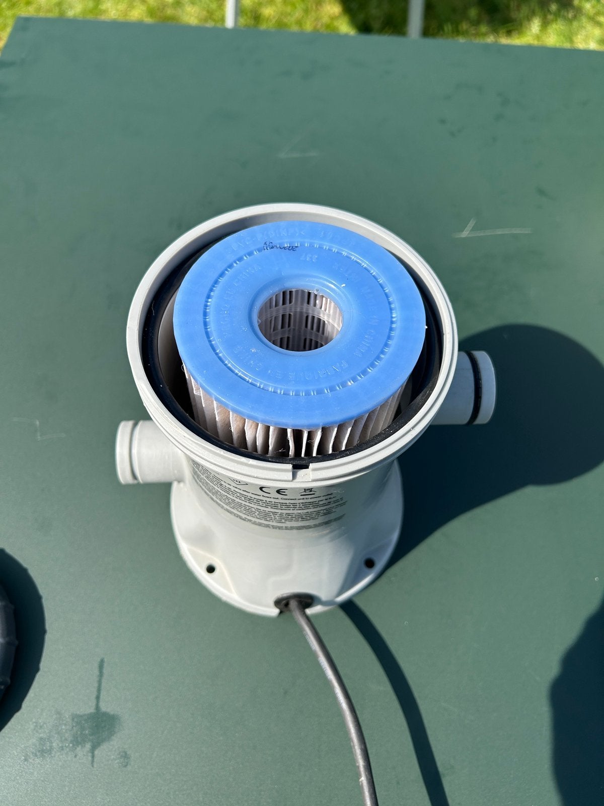 Zwembad filter voor cartridges, Ophalen, Zo goed als nieuw, Filter
