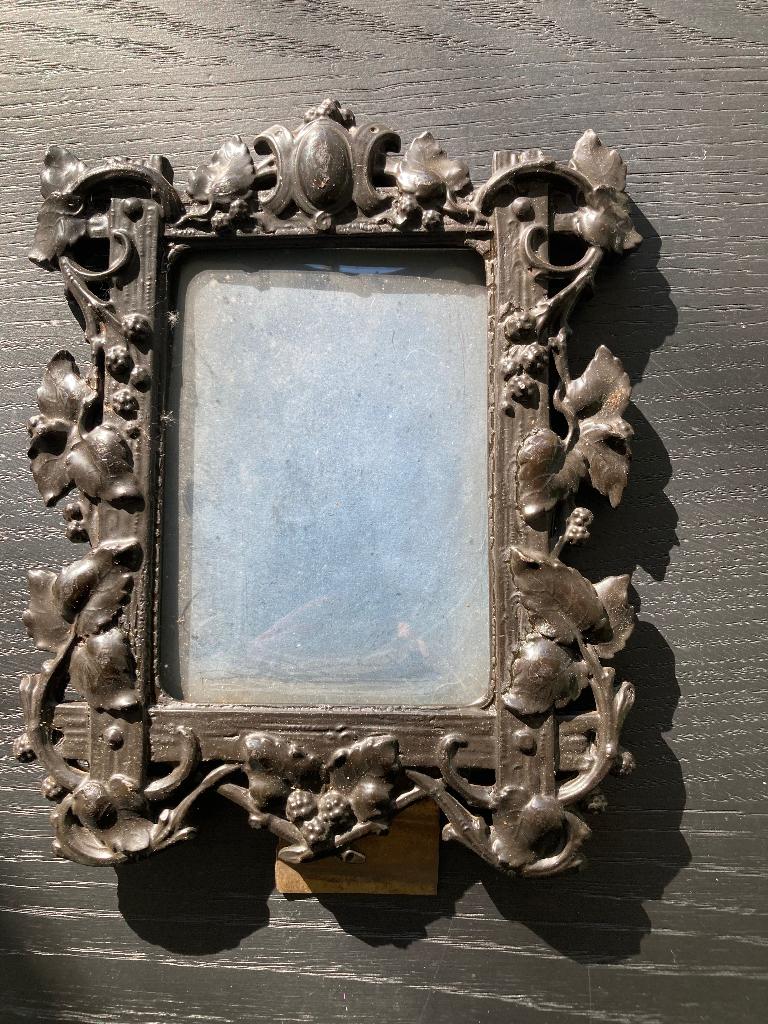 Fotolijst hout circa 1900, Antiek en Kunst, Ophalen of Verzenden