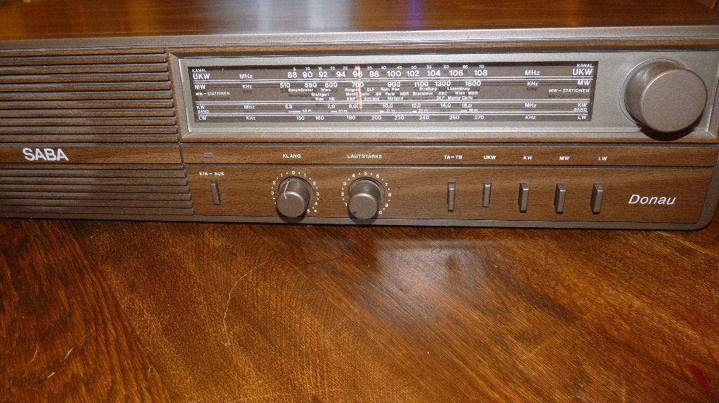 Saba Radio Donau S Vintage Radio, Ophalen, Radio