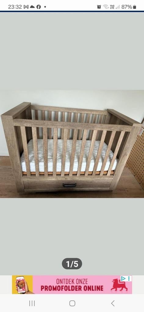 Kinderbedje met matras, Enfants & Bébés, Enlèvement