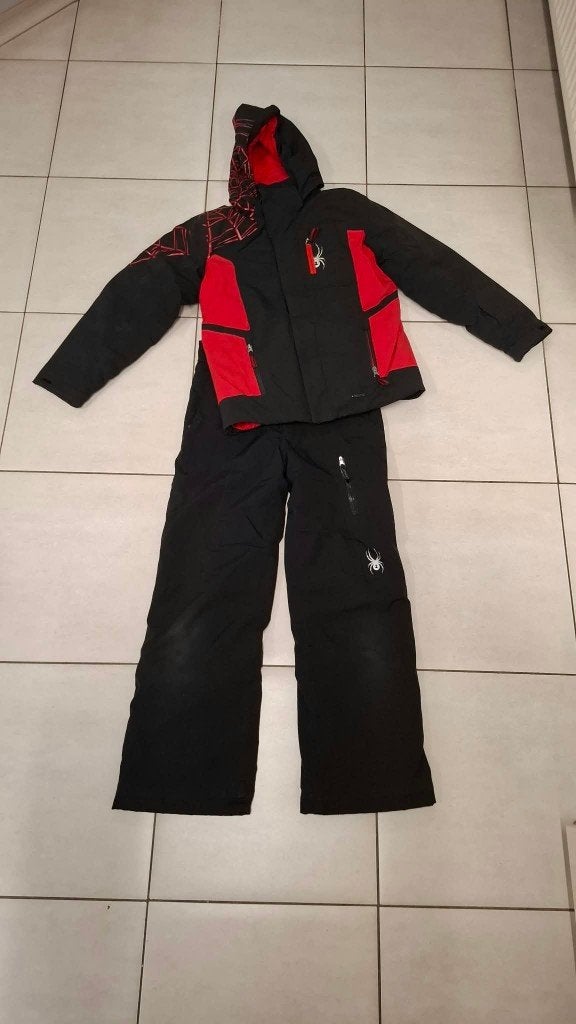 ski jas + broek spider, Gebruikt, Kleding, Ski, Ophalen