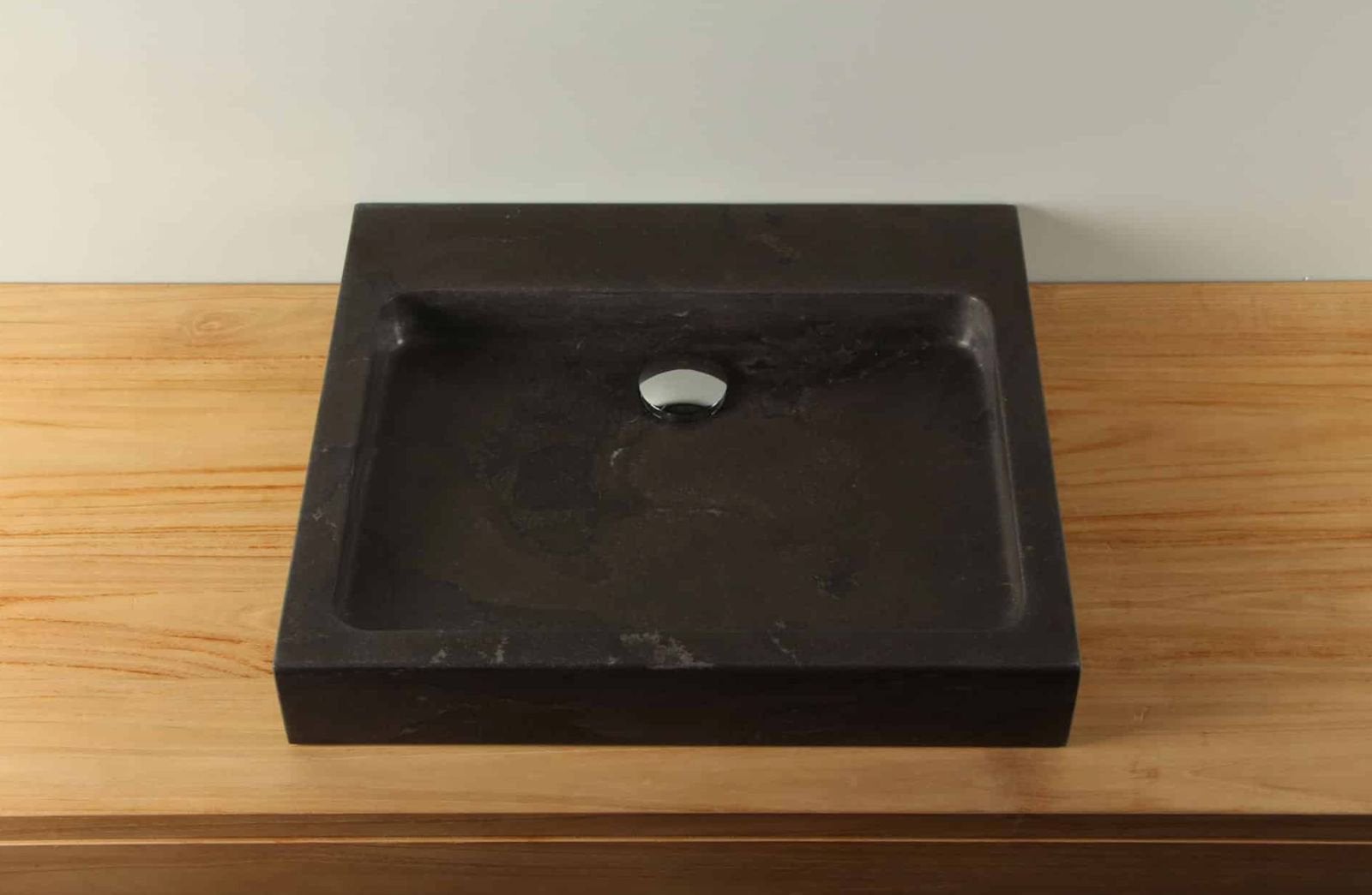 Nouveau dans sa boîte Lavabo en pierre bleue 50 x 45 x 8, Bricolage & Construction, Sanitaire, Enlèvement, Neuf