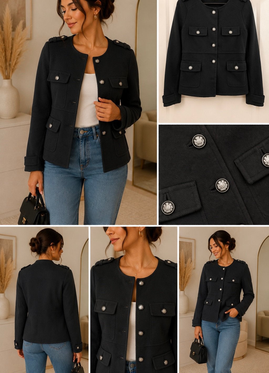 Massimo Dutti blazer, Ophalen of Verzenden, Zo goed als nieuw, Maat 36 (S)