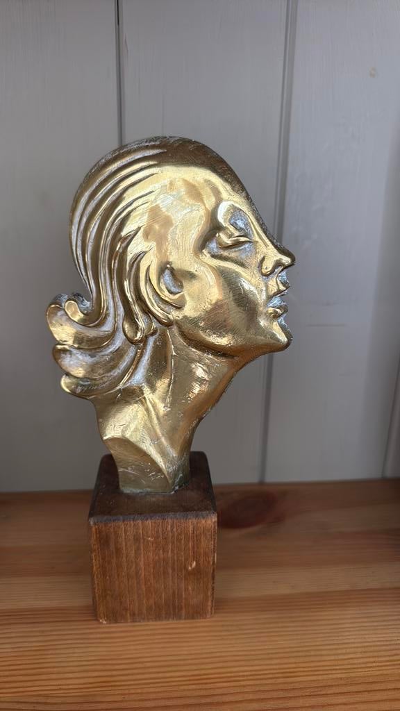 Beeldje vrouwenhoofd, Antiek en Kunst, Ophalen