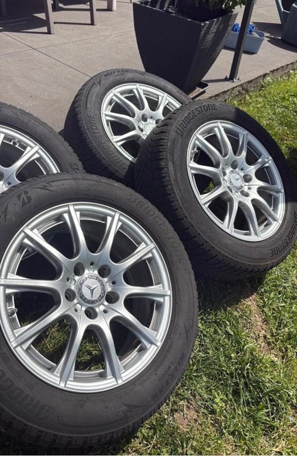 Jantes Mercedes, Ophalen, Velg(en)