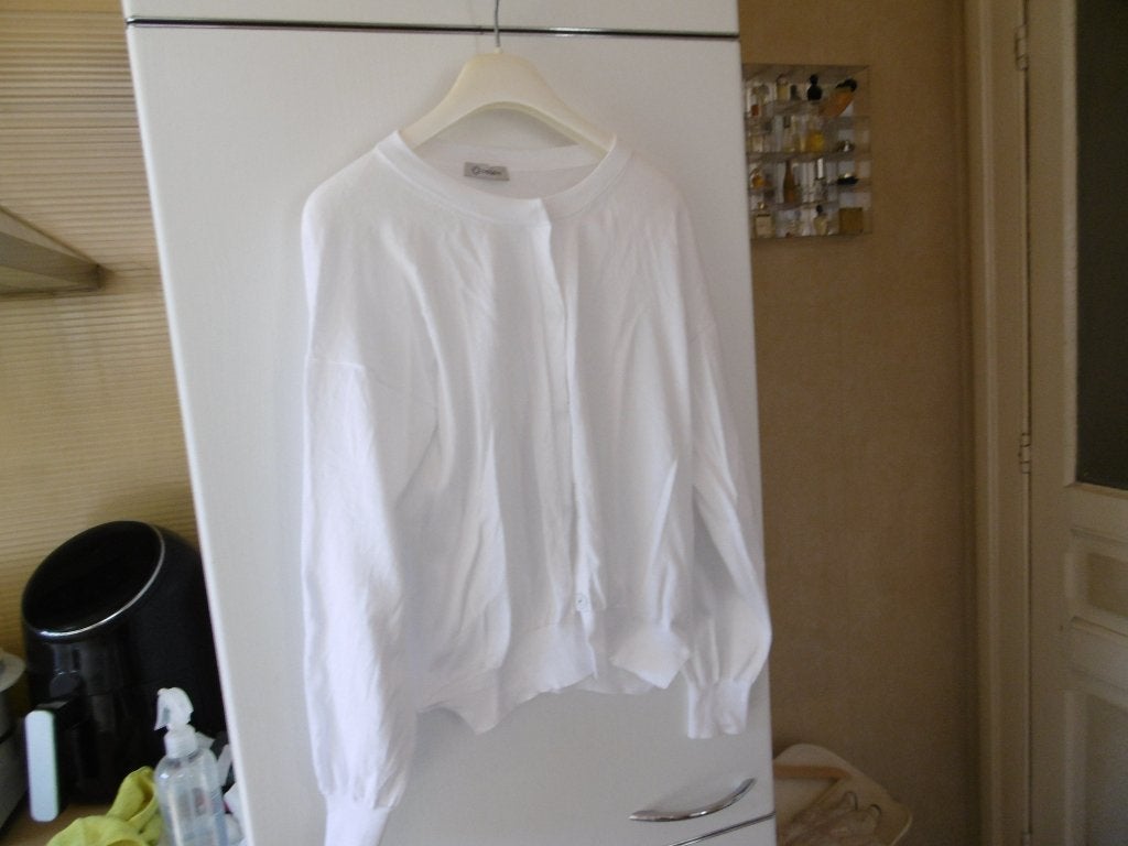 kledij dames trui wit "cappellini" 44, Kleding | Dames, Wit, Cappellini, Maat 42/44 (L), Ophalen of Verzenden