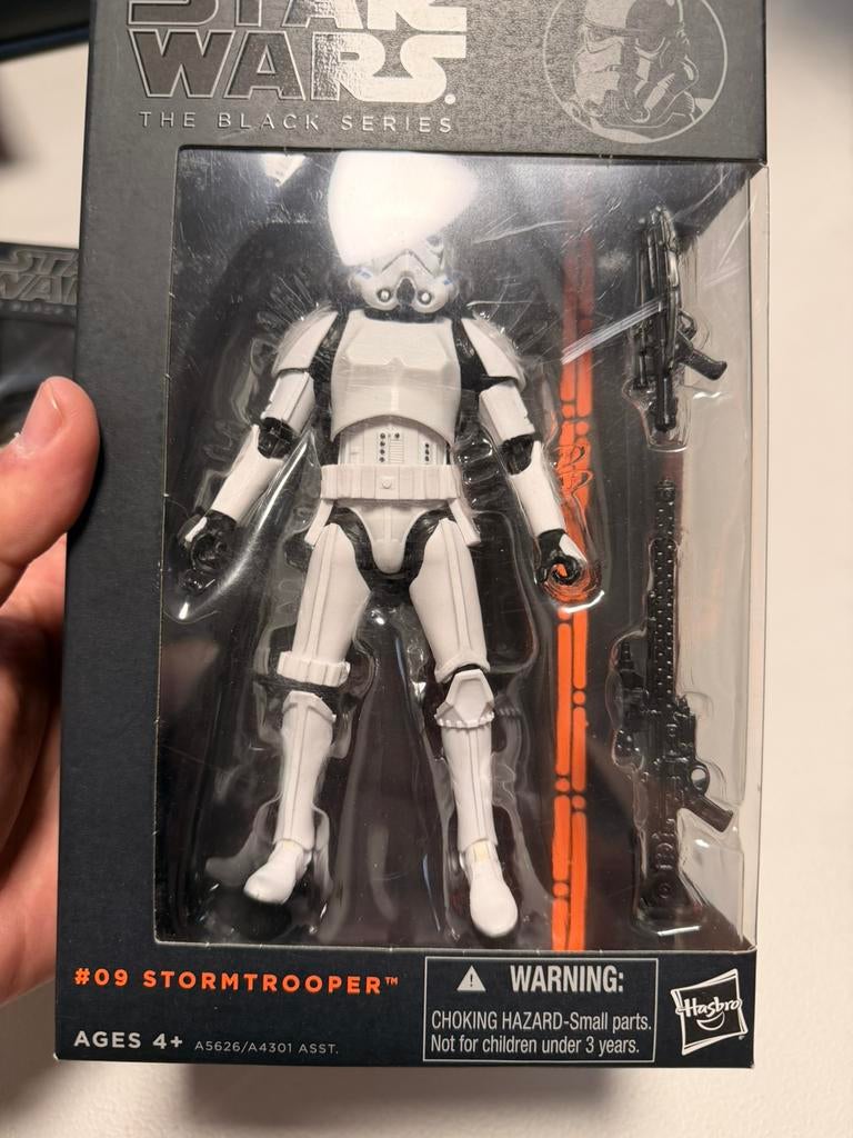 Stormtrooper Star Wars Black Series, Ophalen of Verzenden, Zo goed als nieuw, Actiefiguurtje