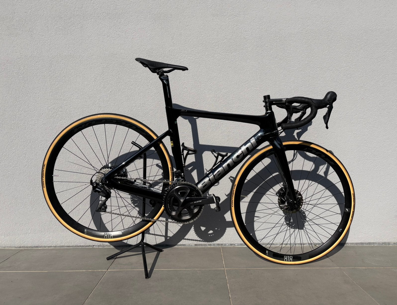 Bianchi Aria 105, Ophalen, Carbon, Heren, Zo goed als nieuw