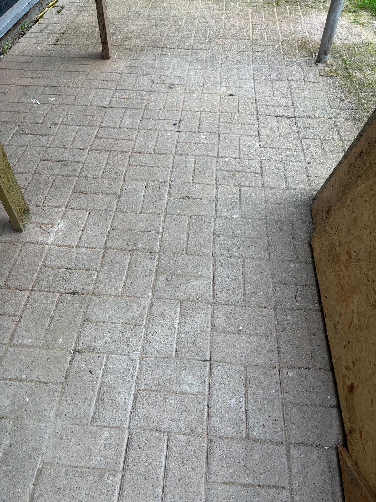 GRATIS: betonklinkers (70m3), Béton, Enlèvement, Utilisé, Briques