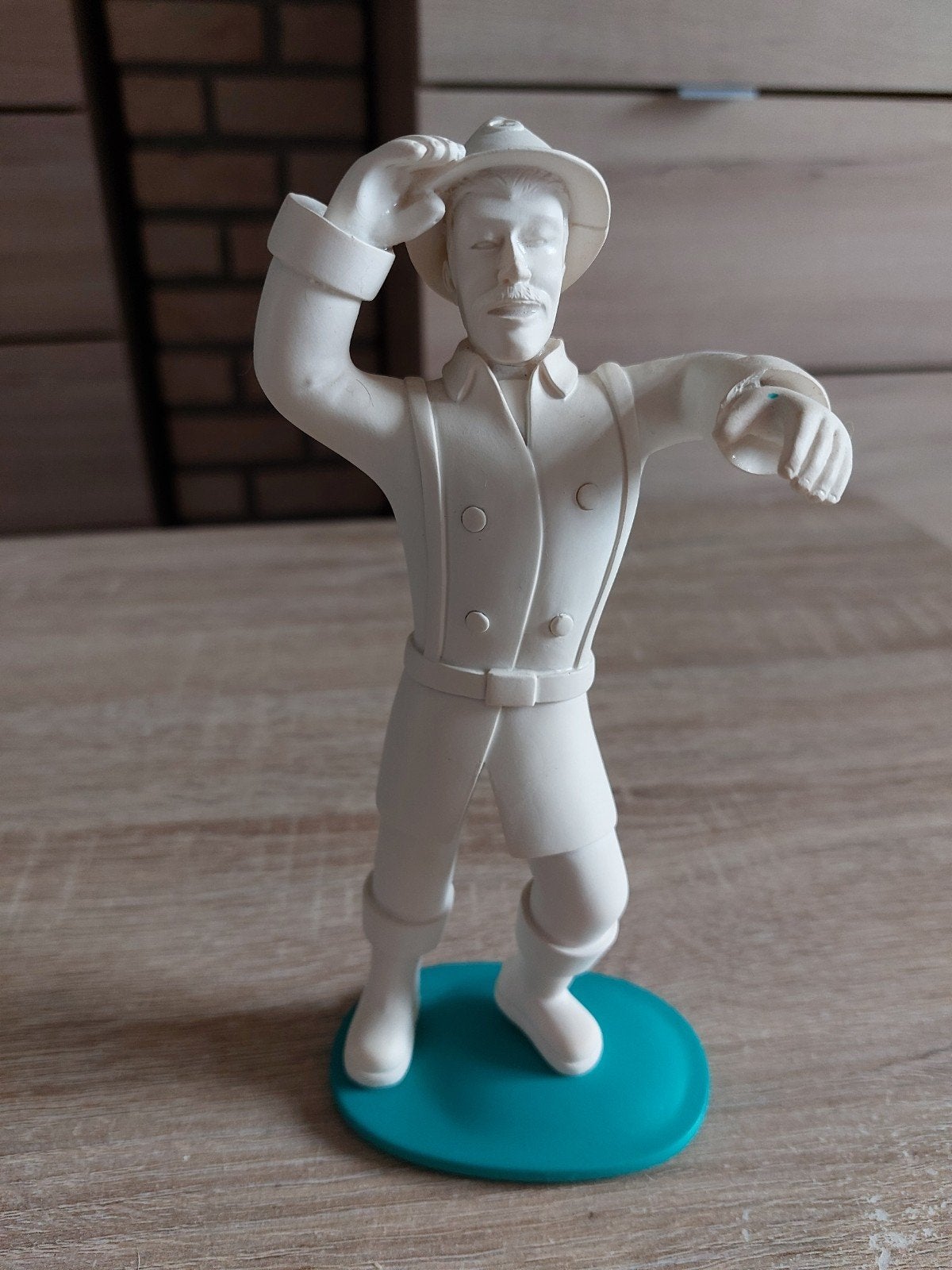[RARE] Figurine Pompier Gaviscon Vintage 18 cm - État Collec, Collections, Enlèvement ou Envoi, Comme neuf