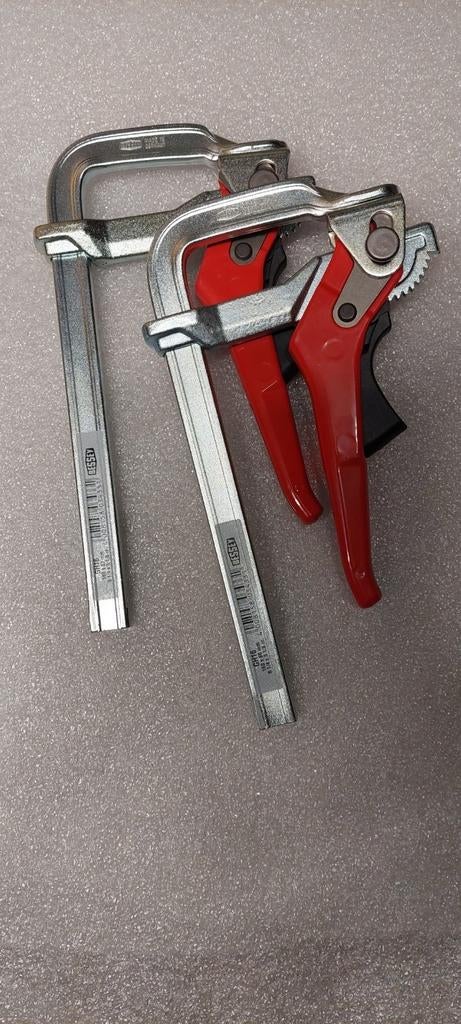 Snelspanklemmen Bessey GH16 - nieuw - 2 stuks, Doe-het-zelf en Bouw, Gereedschap | Handgereedschap, Nieuw, Ophalen of Verzenden