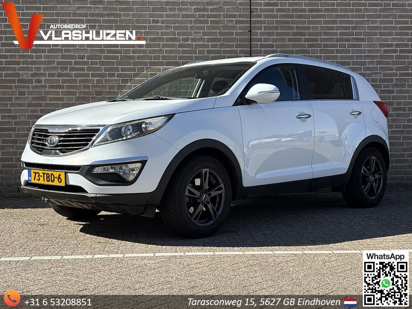 Kia Sportage 1.6 GDI X-ecutive Plus Pack | 1/2 Leder | Cruis, Auto's, Kia, Parkeersensor, 149 g/km, Wit, Handgeschakeld