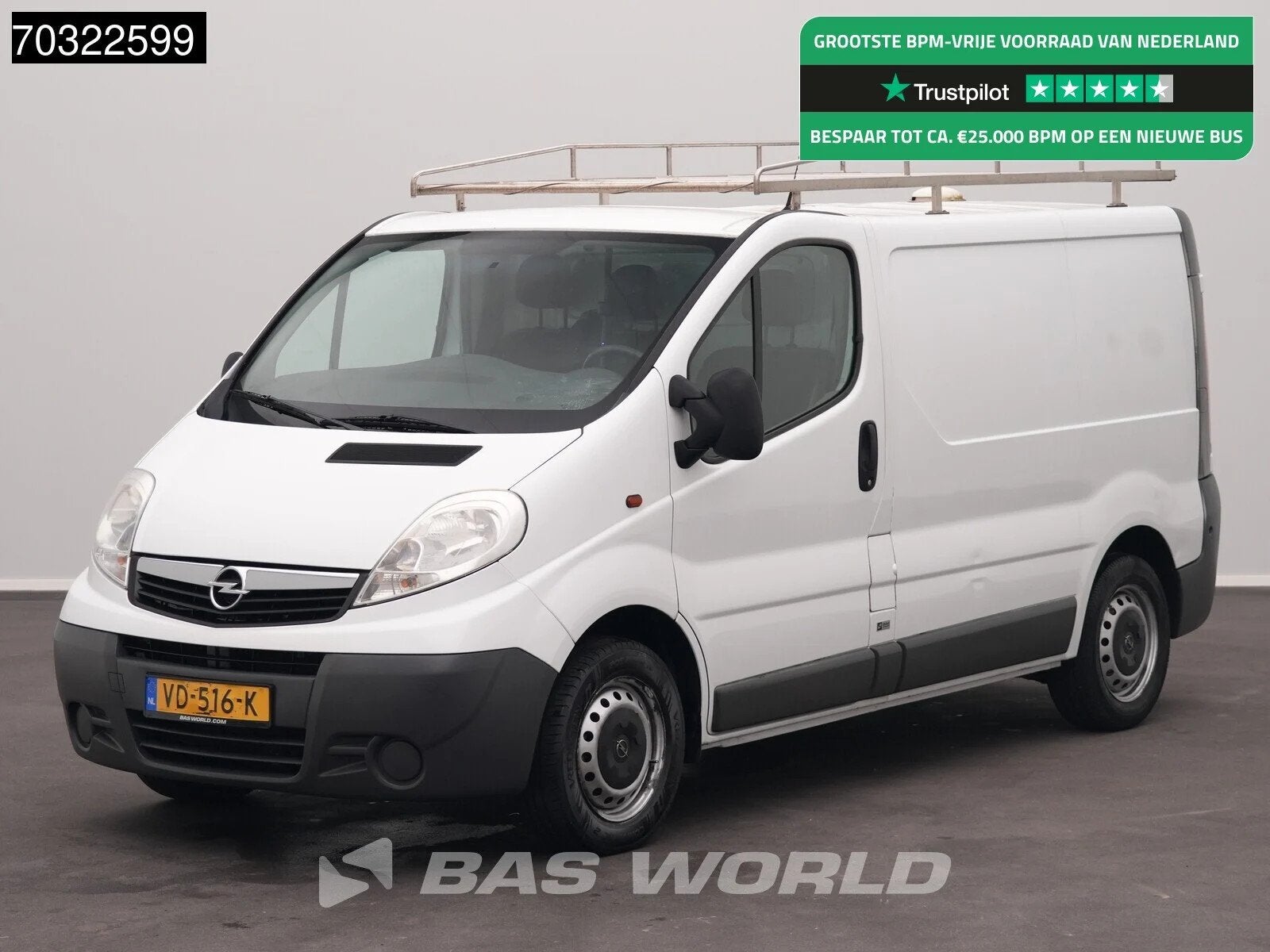 Opel Vivaro 115PK L1H1 Trekhaak Airco Cruise Camera Euro6 L1, Euro 5, Achat, Entreprise, Boîte manuelle