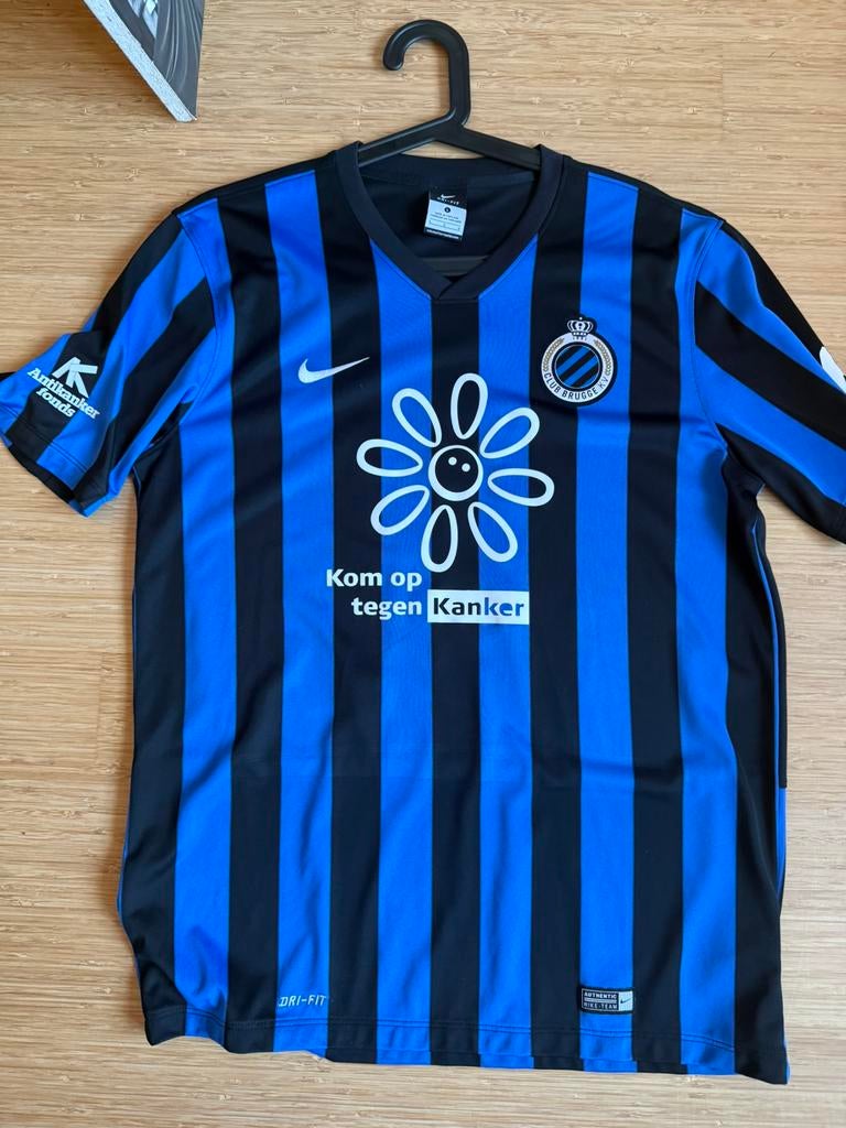 Match porté/délivré par le Club de Bruges, Enlèvement ou Envoi, Utilisé, Maillot
