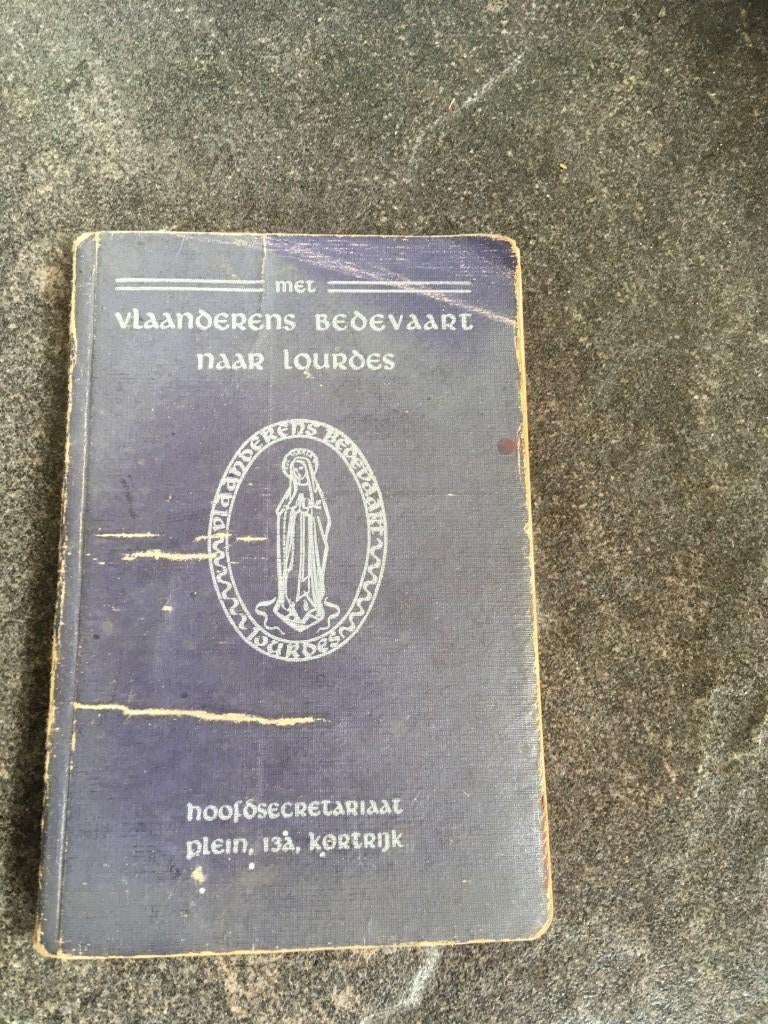 Handboekje Vlaanderens bedevaart naar LOURDES, lisieux, Boeken, Ophalen of Verzenden
