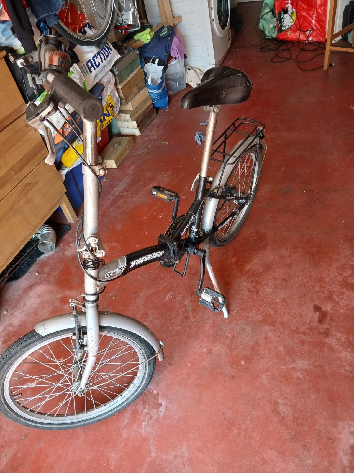 vélo pliant, Enlèvement