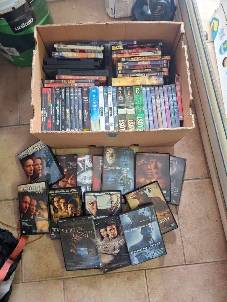 Lot de dvd, Ophalen