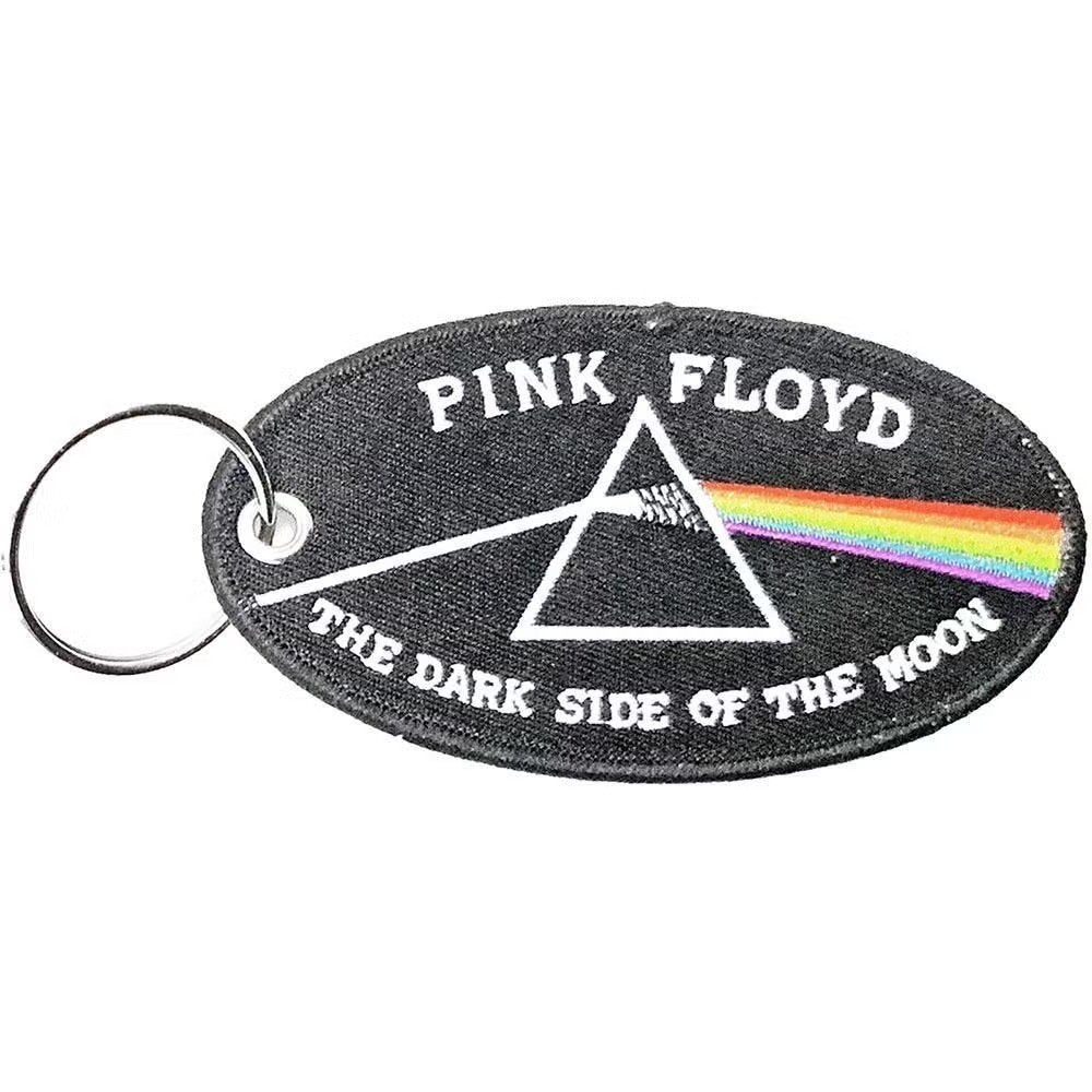 Pink Floyd - Ovaal Logo - Patch Keychain - off. merchandise, Verzamelen, Ophalen of Verzenden, Nieuw