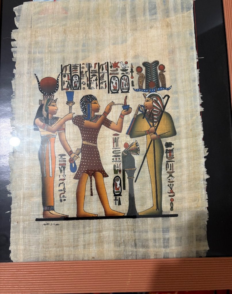 Egyptische kaders, Overige stijlen, Ophalen, Zo goed als nieuw, Schilderij