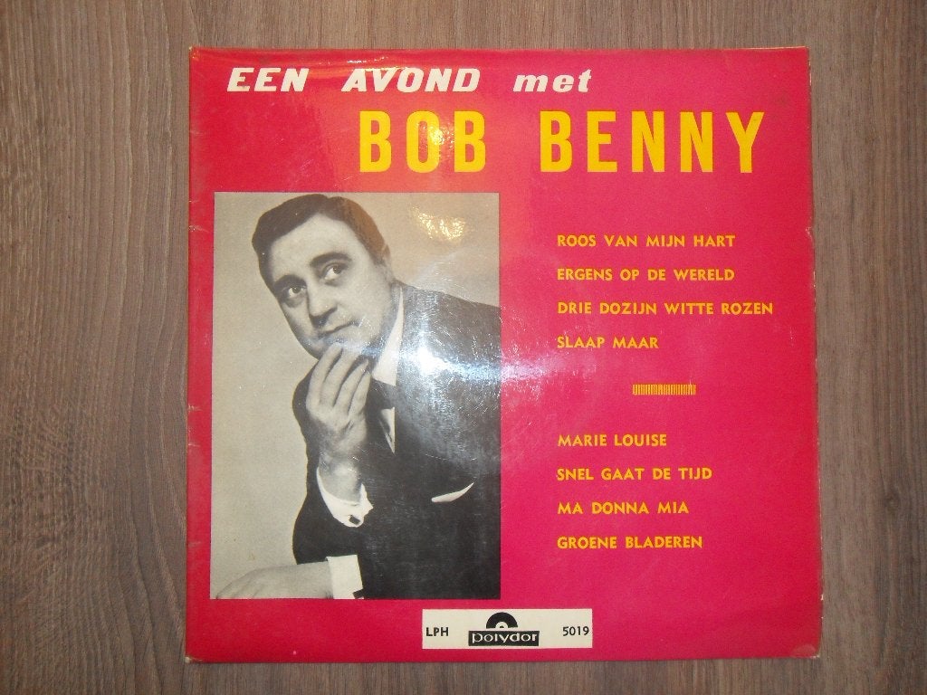 Bob Benny - Een avond met Bob Benny, Cd's en Dvd's, Ophalen of Verzenden, Gebruikt, 10 inch, Levenslied of Smartlap