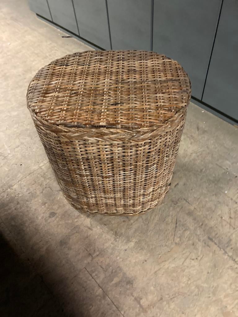 Grand panier en osier, Enlèvement, Comme neuf, Osier, Panier