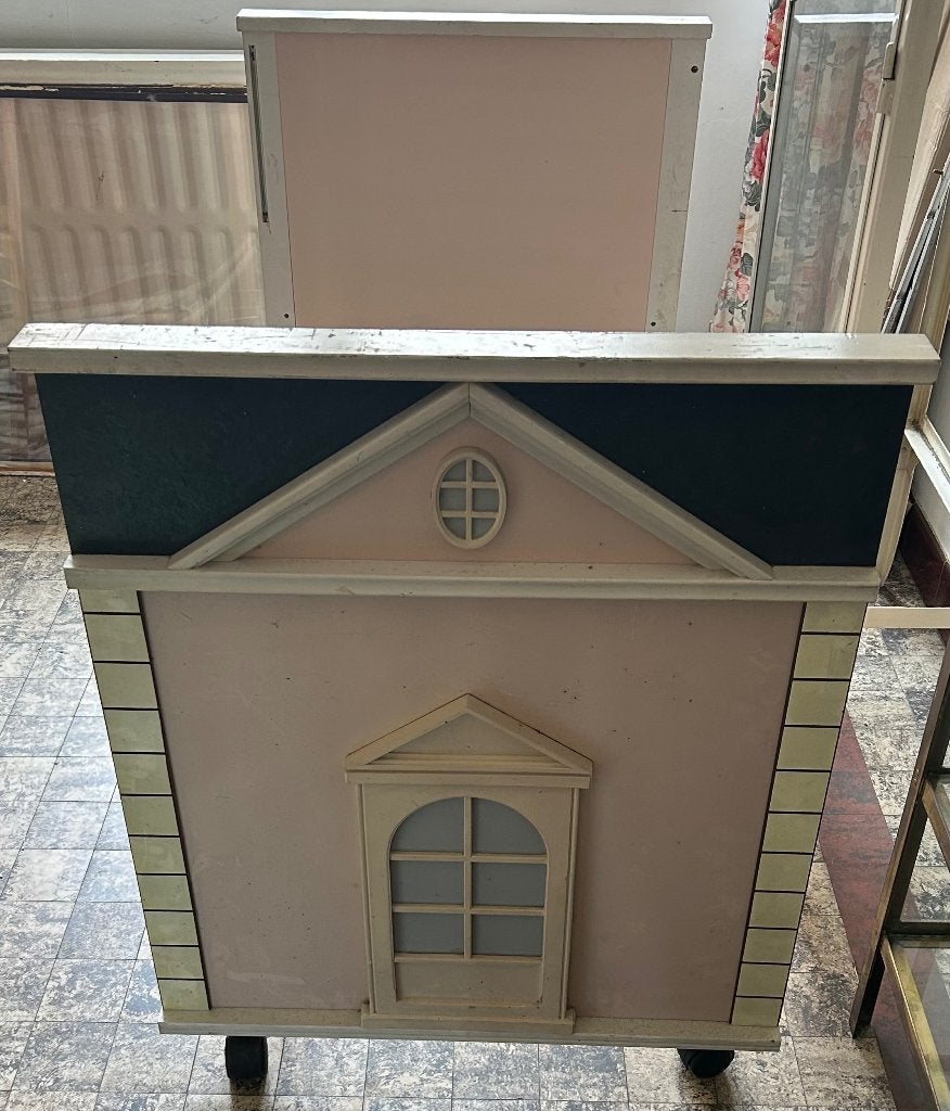 Lit enfant ancien sur roulettes, Enlèvement, Utilisé, Moins de 140 cm, 70 à 85 cm