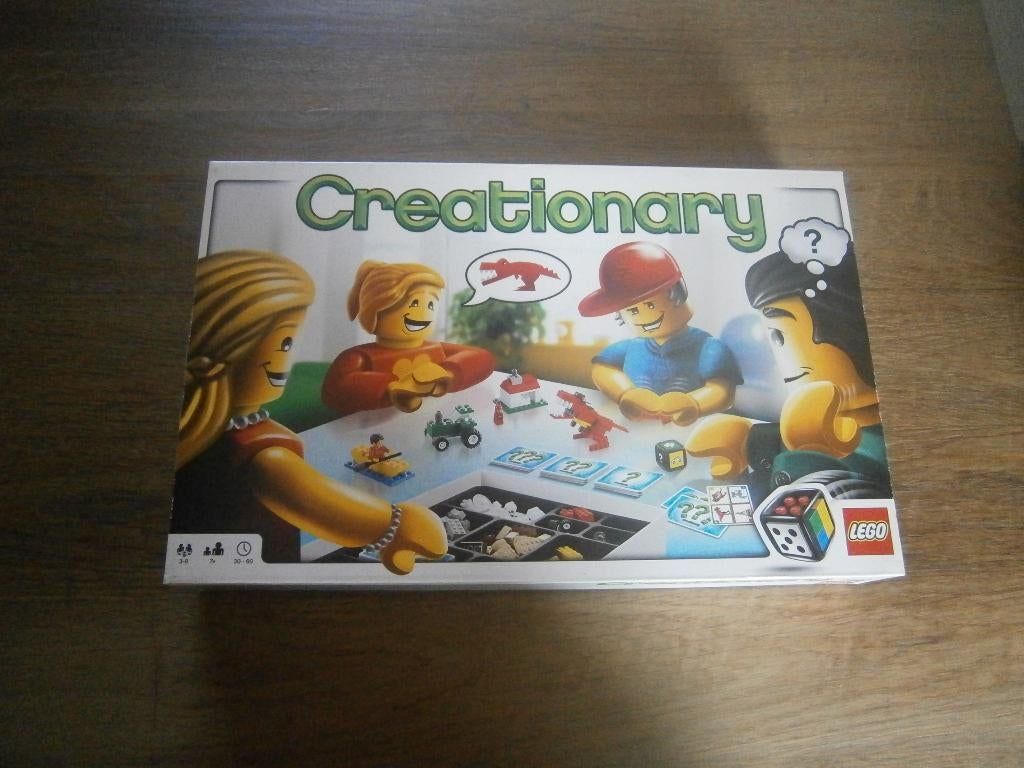 Lego  Creationary, Lego, Ophalen of Verzenden, Zo goed als nieuw, Compleet