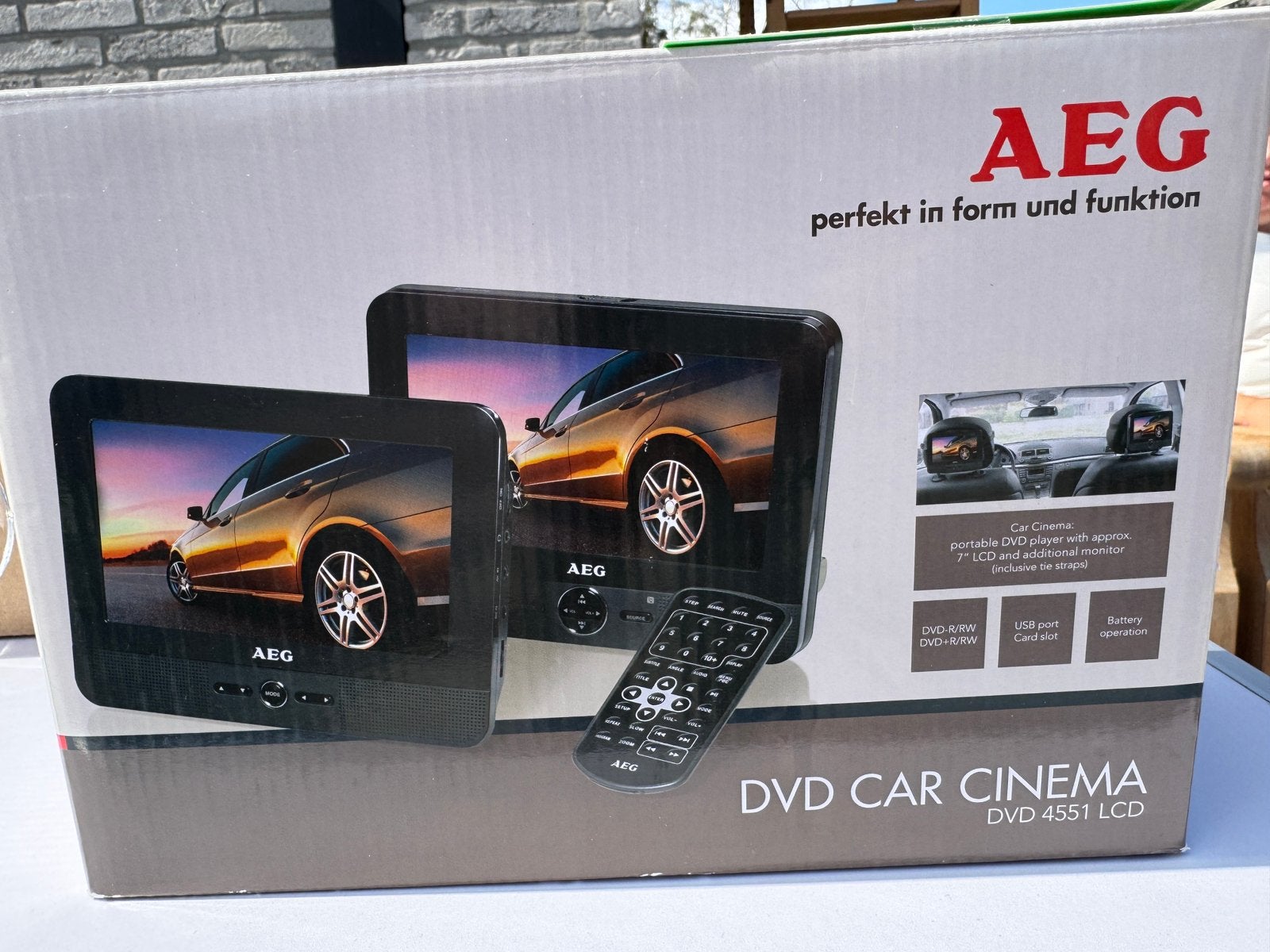 Dvd car cinema, Ophalen, Gebruikt