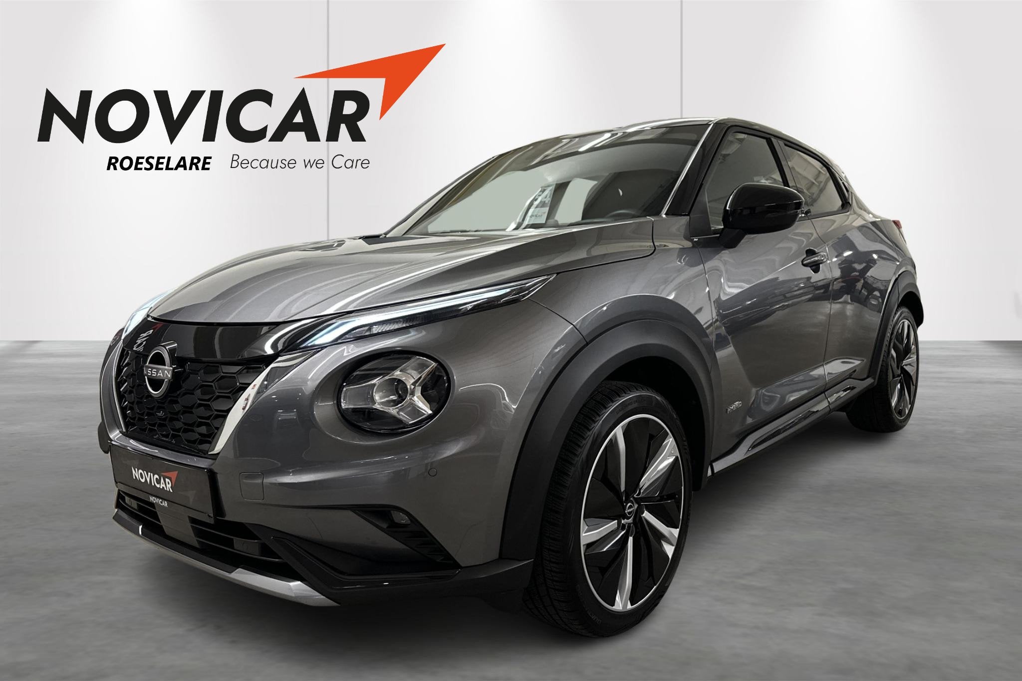 Nissan Juke 1.6 Hybrid 145 N-Design, Auto's, Nissan, Stof, Gebruikt, 750 kg, 4 cilinders