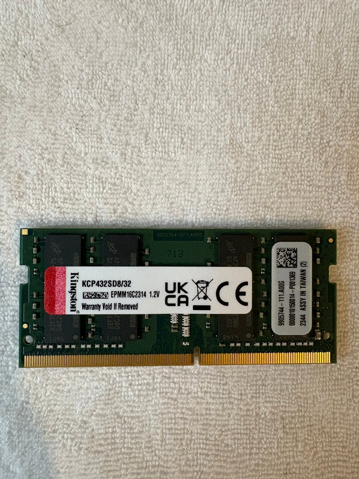 32 gb ram ddr4 3200 mhz sodimm, Ophalen, Zo goed als nieuw, DDR4, 32 GB