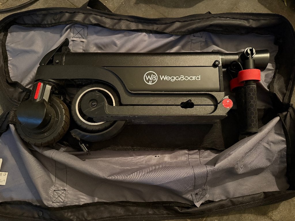 Trottinette électrique pliable (en 4) WegoBoard 4Flex, Enlèvement, Comme neuf, Wegoboard