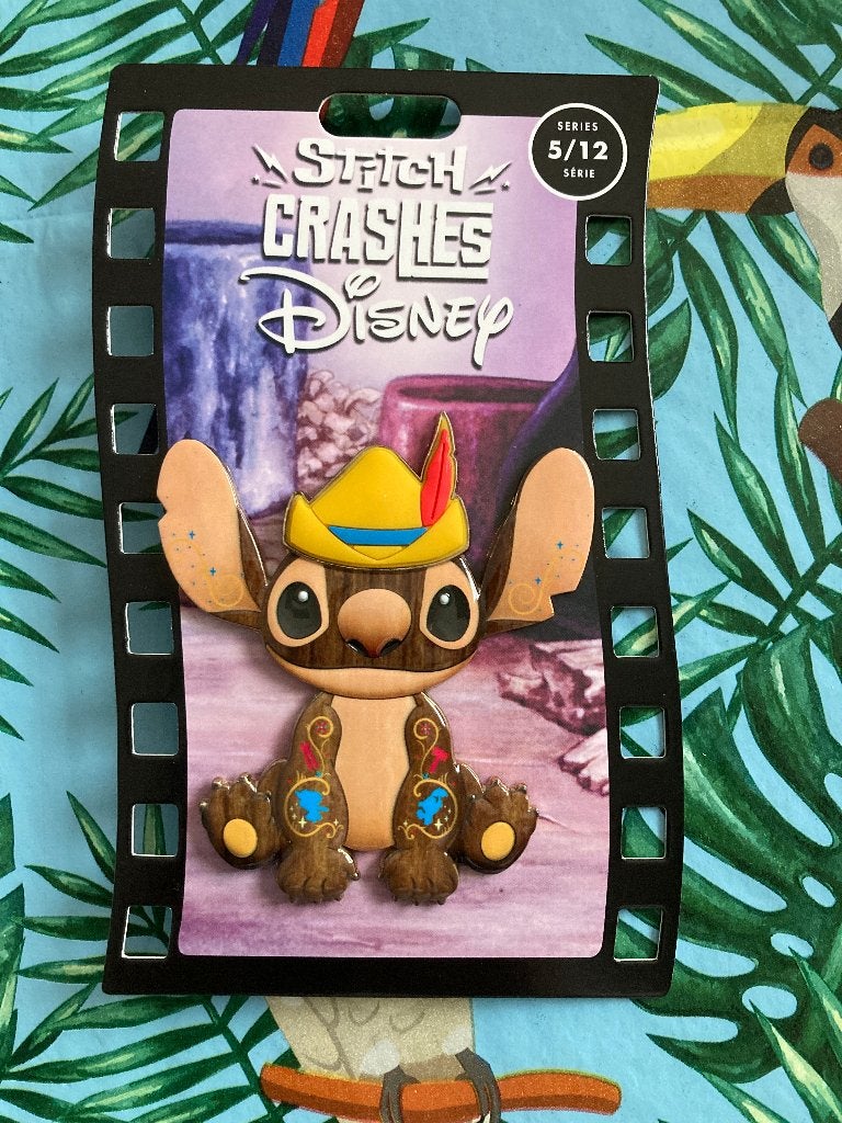 Disney Stitch Crashes Pin - 5 / 12 Pinocchio, Collections, Enlèvement ou Envoi, Neuf