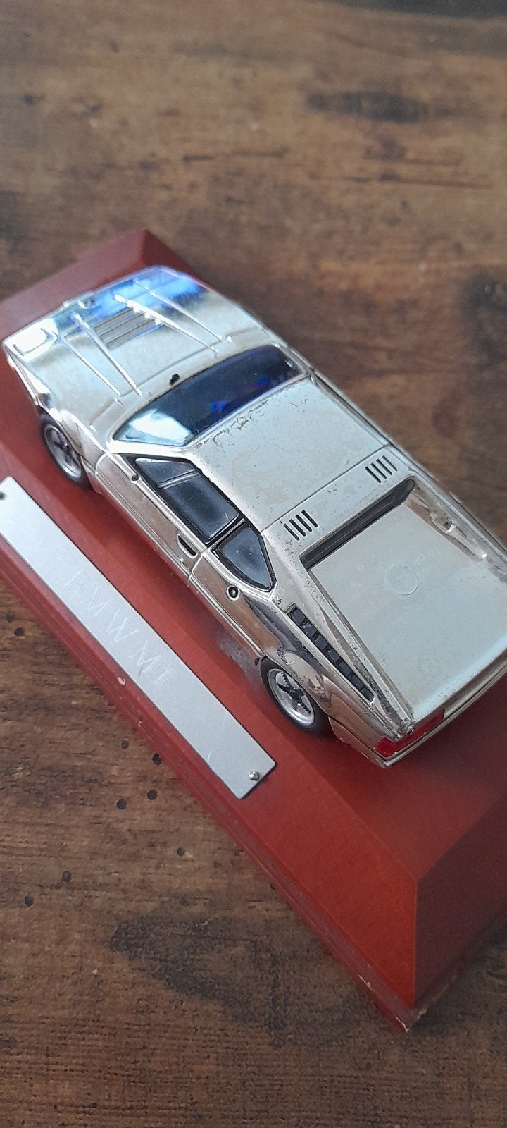 BMW M1 zilverkleurig verzamelmodel, Hobby en Vrije tijd, Ophalen of Verzenden